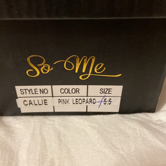 So Me Pink Leopard Slippers - Picture 6 of 6